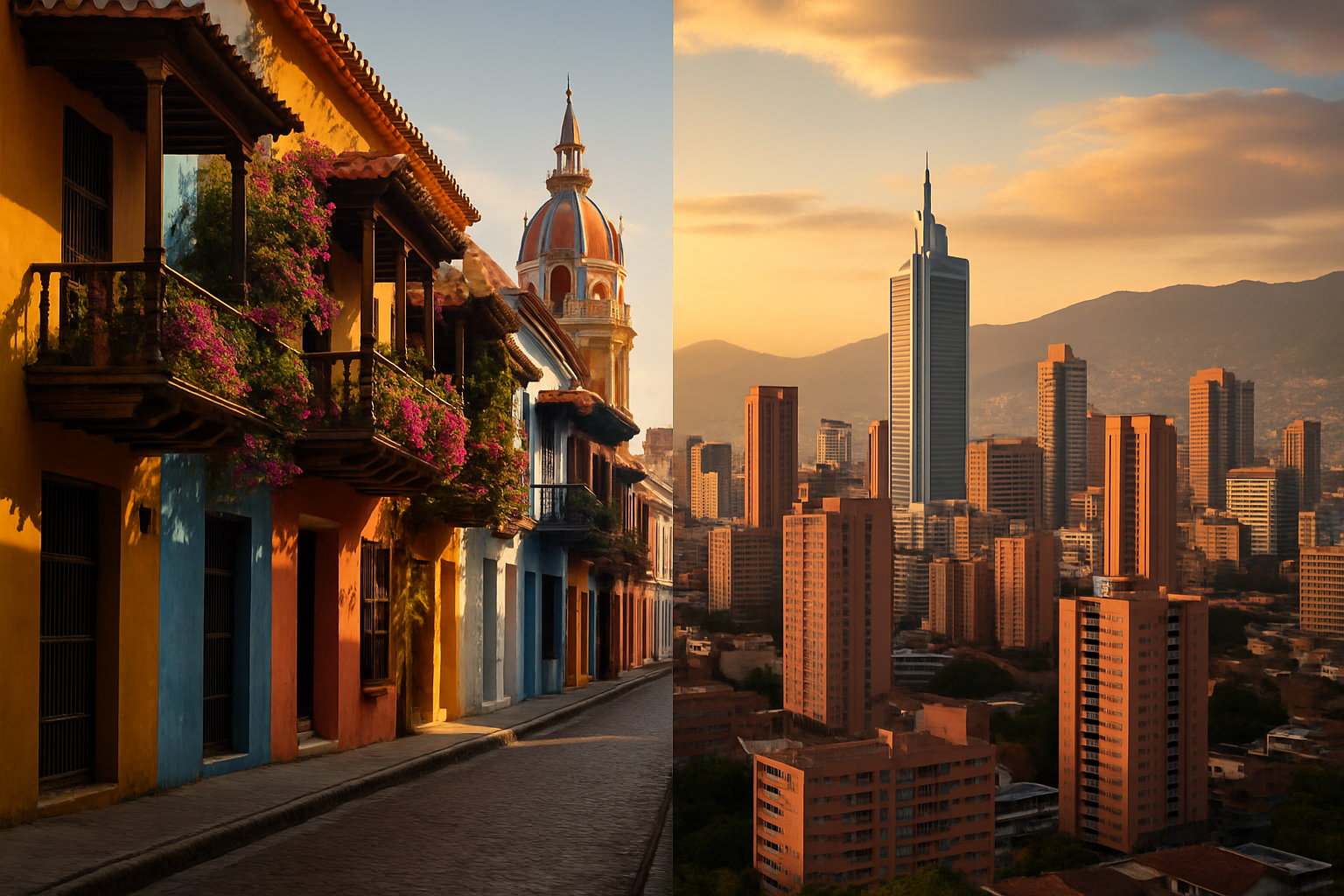 Cartagena vs Medellín: dos modelos opuestos de renta corta