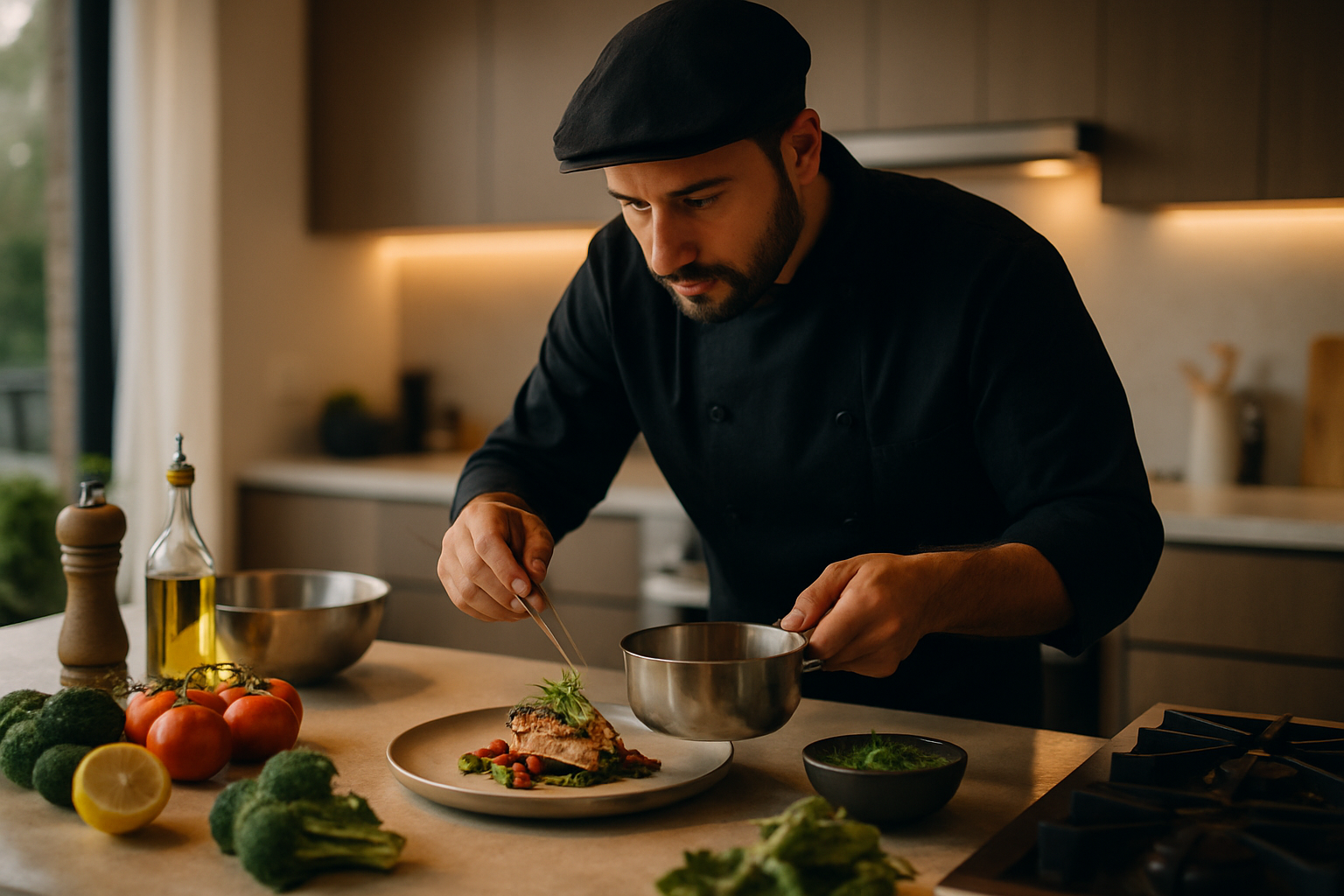 Chef privado en casa con menú a elegir