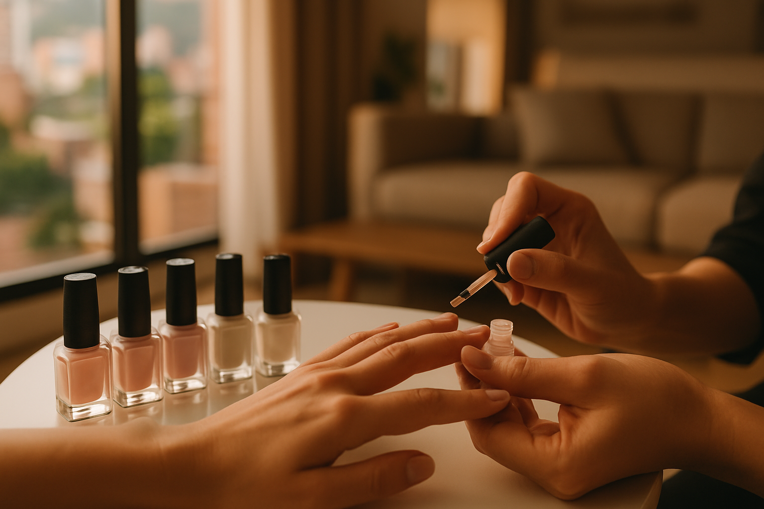 Manicure y pedicure a domicilio