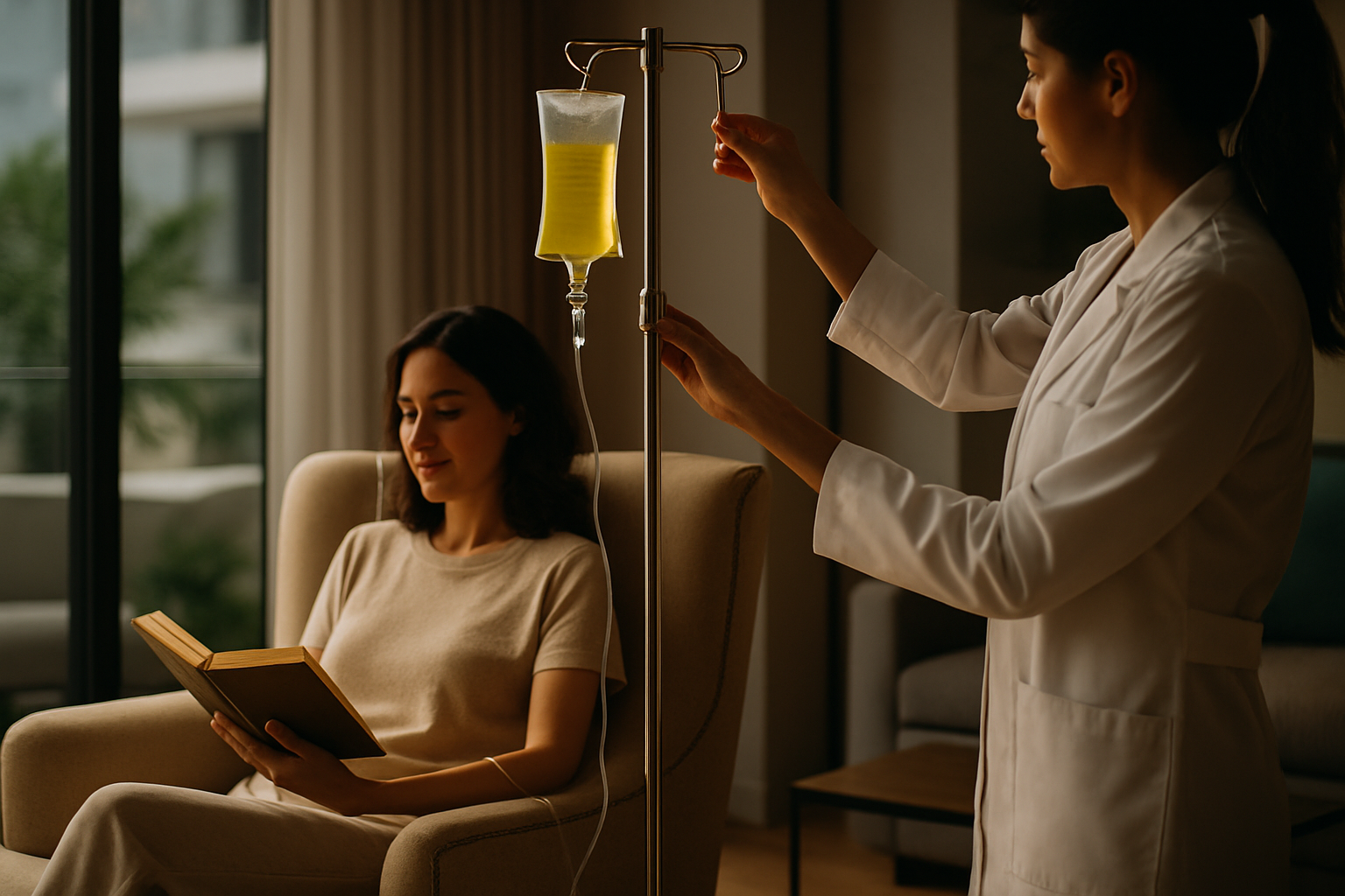Suero vitaminado / IV therapy a domicilio