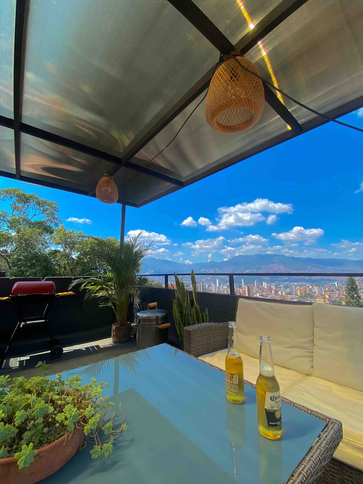 Apartaestudio loft con Rooftop y BBQ