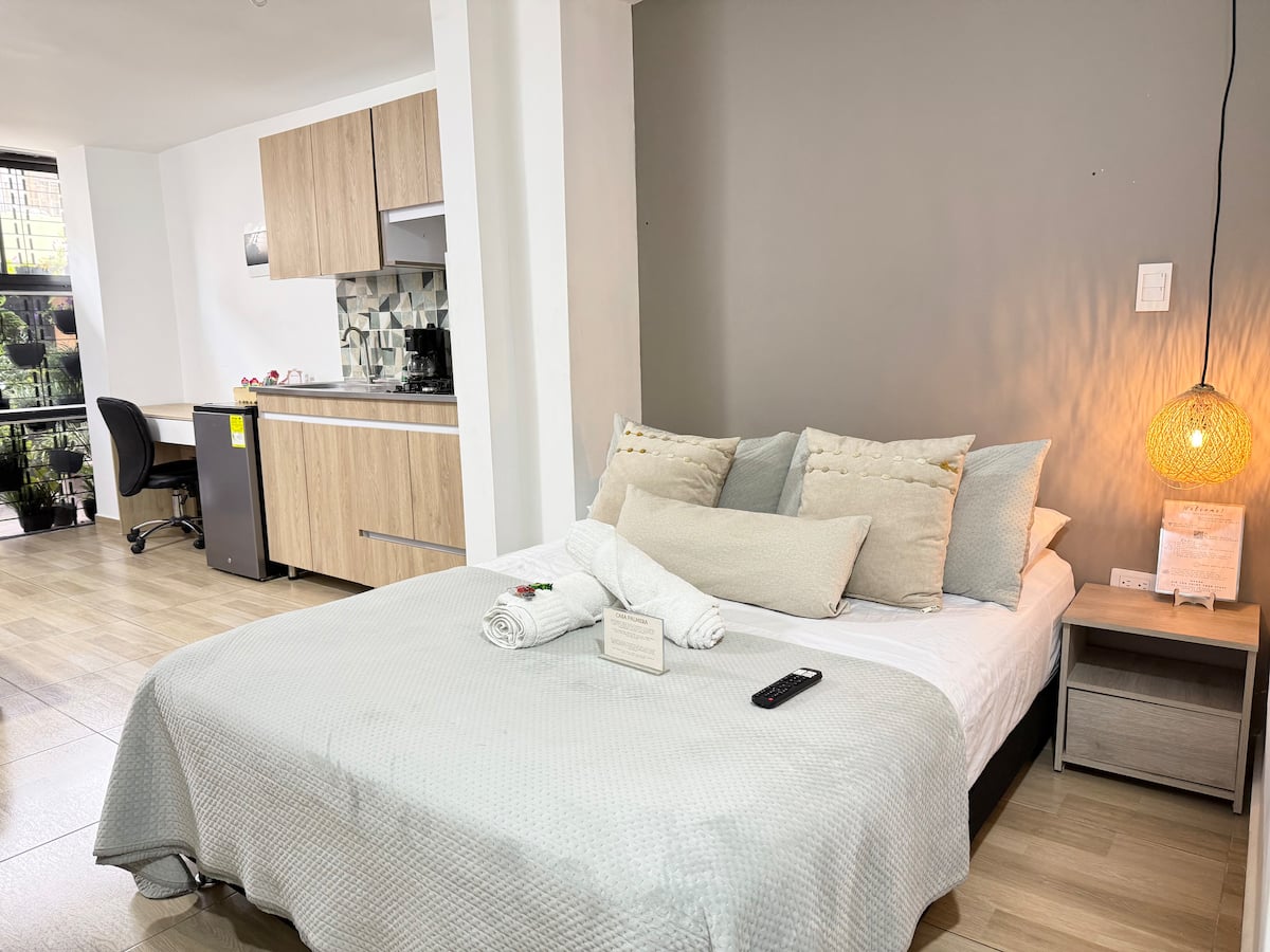 Cozy Loft 103- cerca al metro- privado- fast WIFI