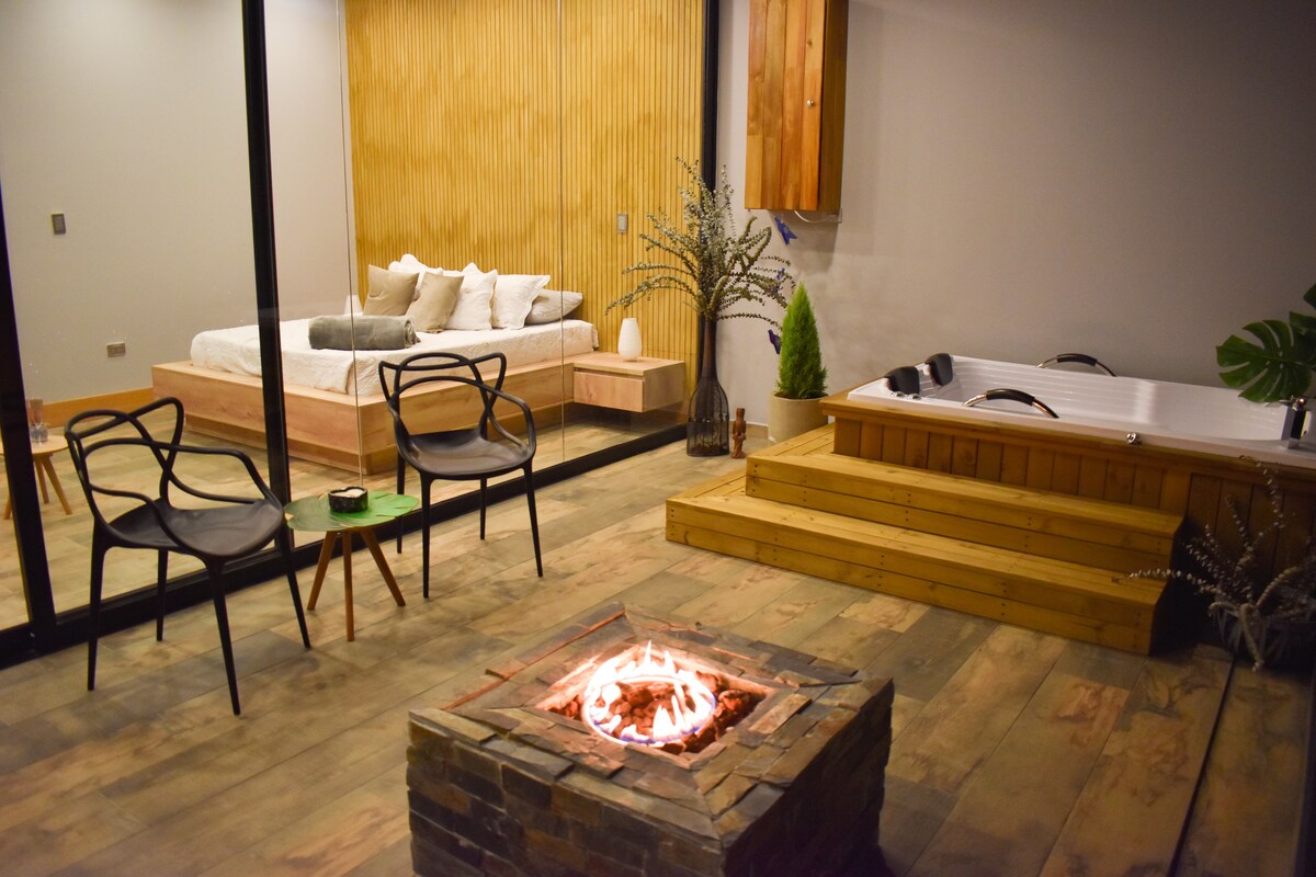 Montecielo 305 Vista Guatapé, Jacuzzi y Chimenea.