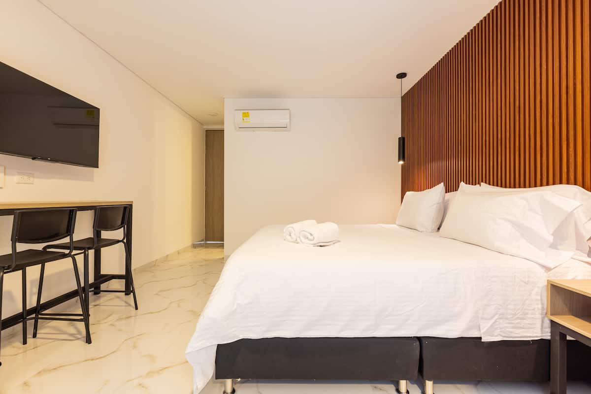 Loft en Poblado • Jacuzzi privado • Wifi ultrarrápido • Aire acondicionado • 204
