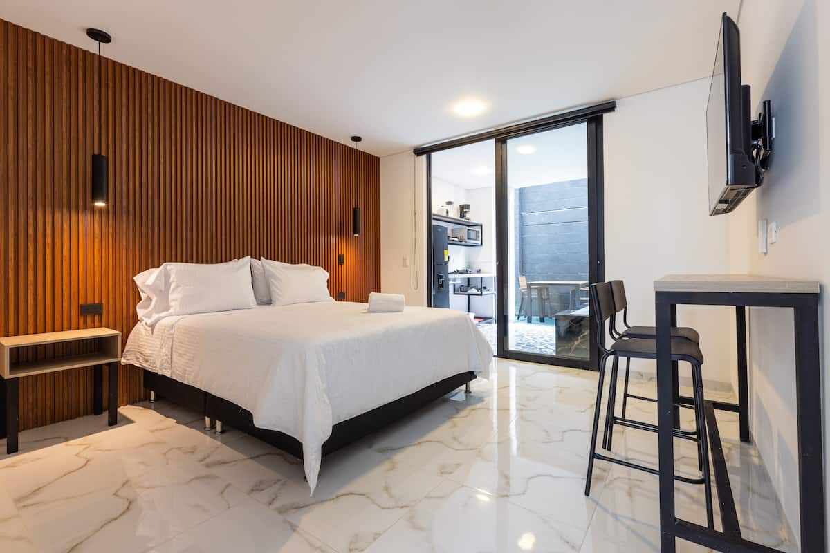 Loft en Poblado • Jacuzzi privado • Wifi ultrarrápido • Aire acondicionado • 204