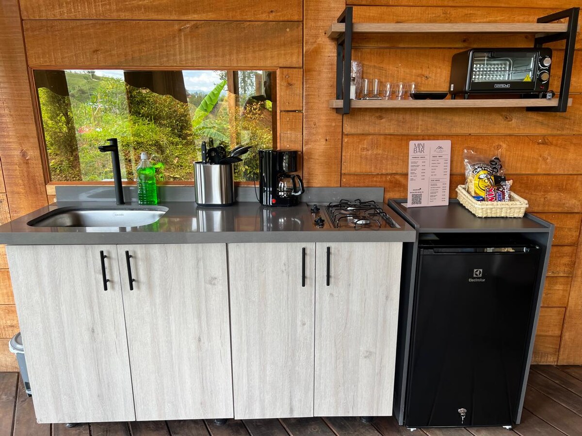 Glamping de Lujo rodeado de naturaleza en Guatapé