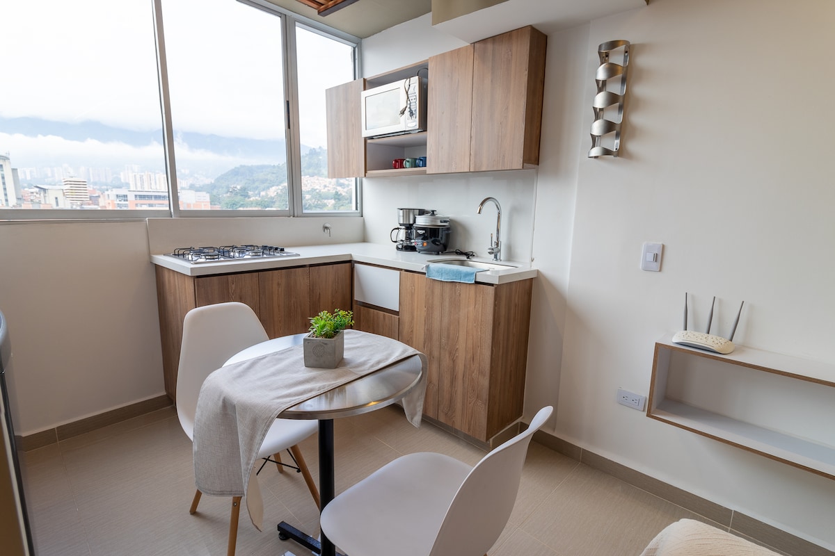 Acogedor apartamento tipo estudio con ubicación estratégica