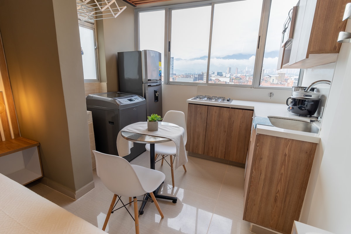 Acogedor apartamento tipo estudio con ubicación estratégica