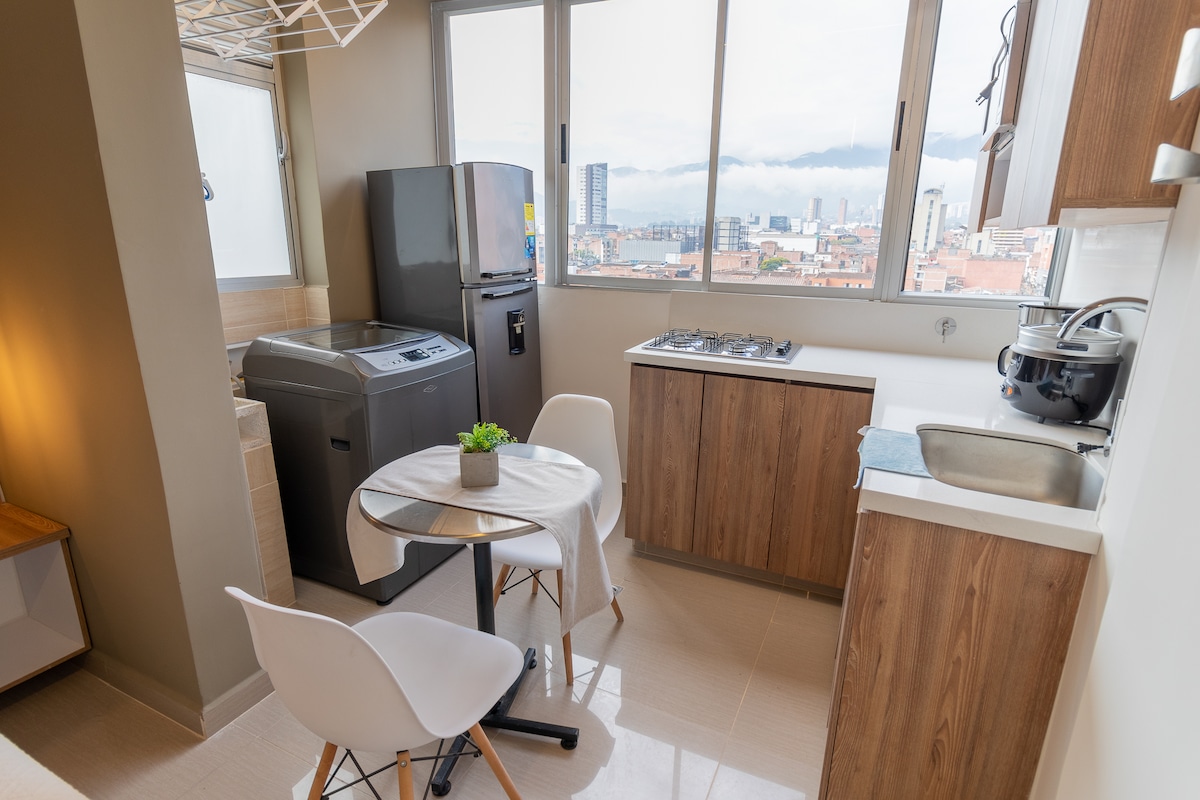 Acogedor apartamento tipo estudio con ubicación estratégica