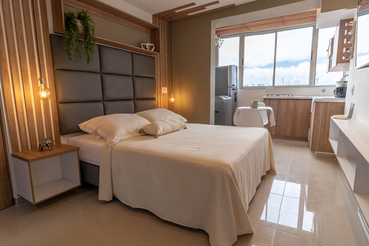 Acogedor apartamento tipo estudio con ubicación estratégica