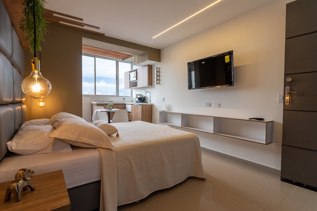 Acogedor apartamento tipo estudio con ubicación estratégica