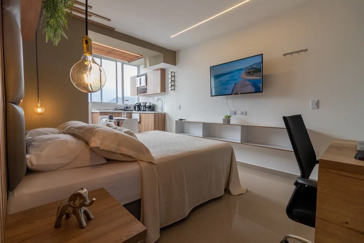 Acogedor apartamento tipo estudio con ubicación estratégica