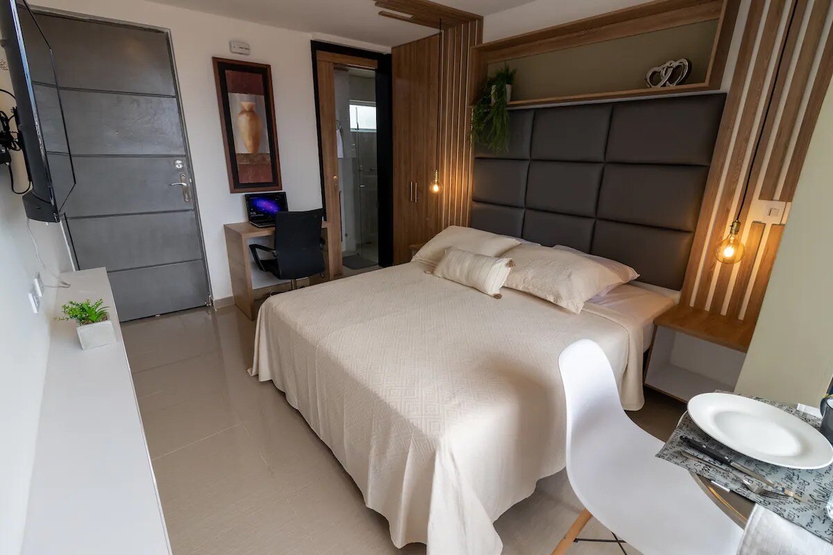 Acogedor apartamento tipo estudio con ubicación estratégica