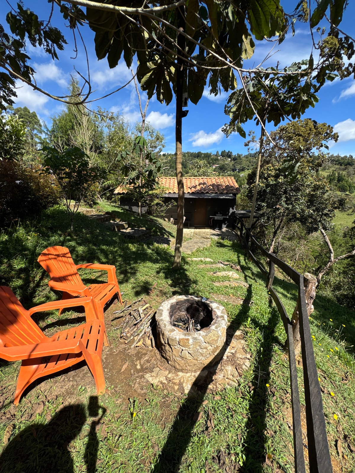 Cabaña de lujo con jacuzzi y malla | Yarumo