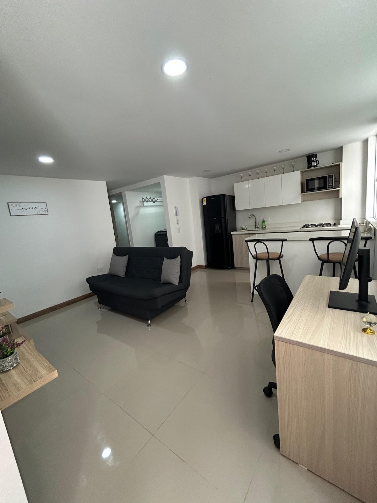 Agradable y bello apartamento, cerca a todo, 45 mt