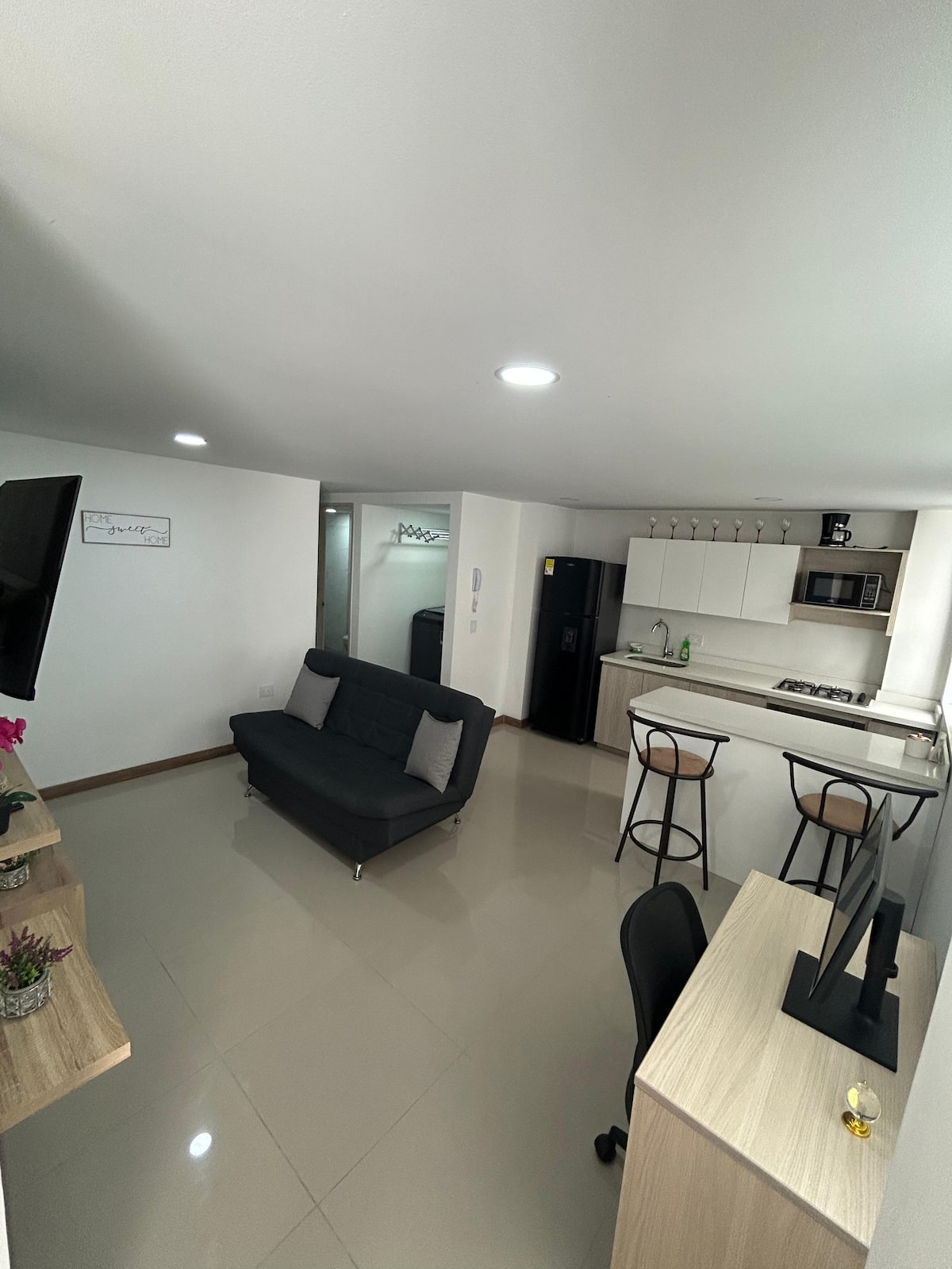 Agradable y bello apartamento, cerca a todo, 45 mt