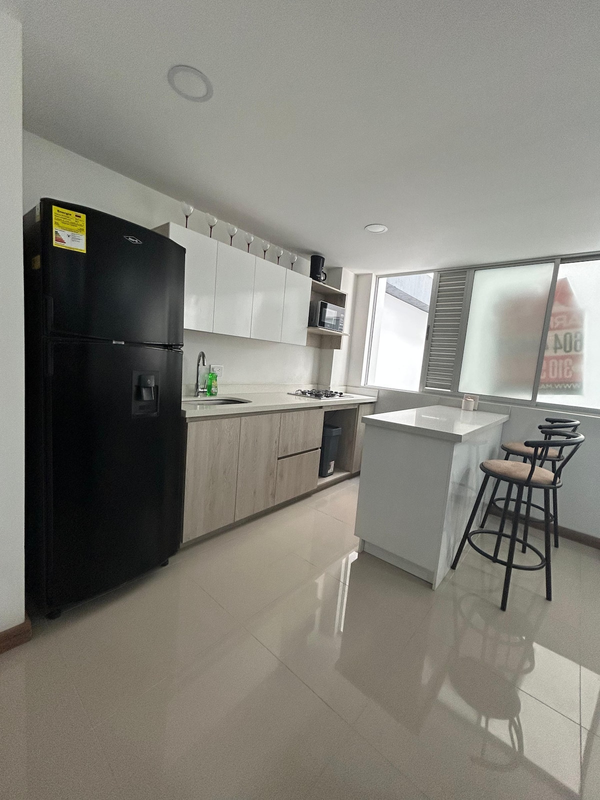 Agradable y bello apartamento, cerca a todo, 45 mt