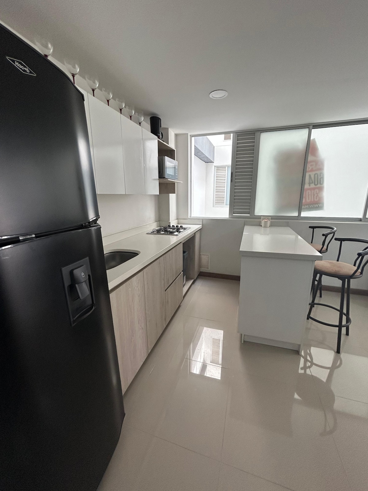 Agradable y bello apartamento, cerca a todo, 45 mt