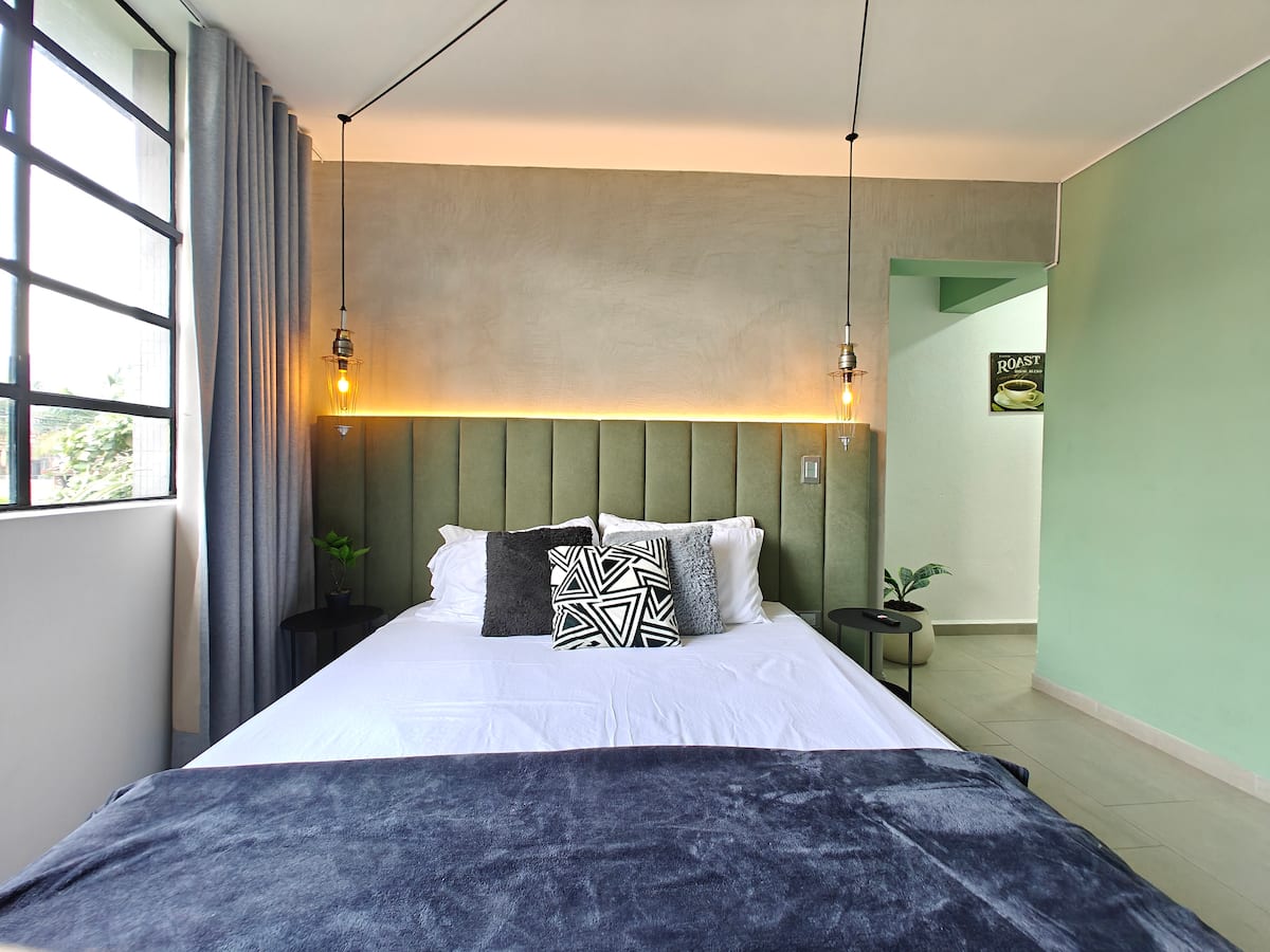 ¡Elegante refugio urbano*Ambiente para trabajar!