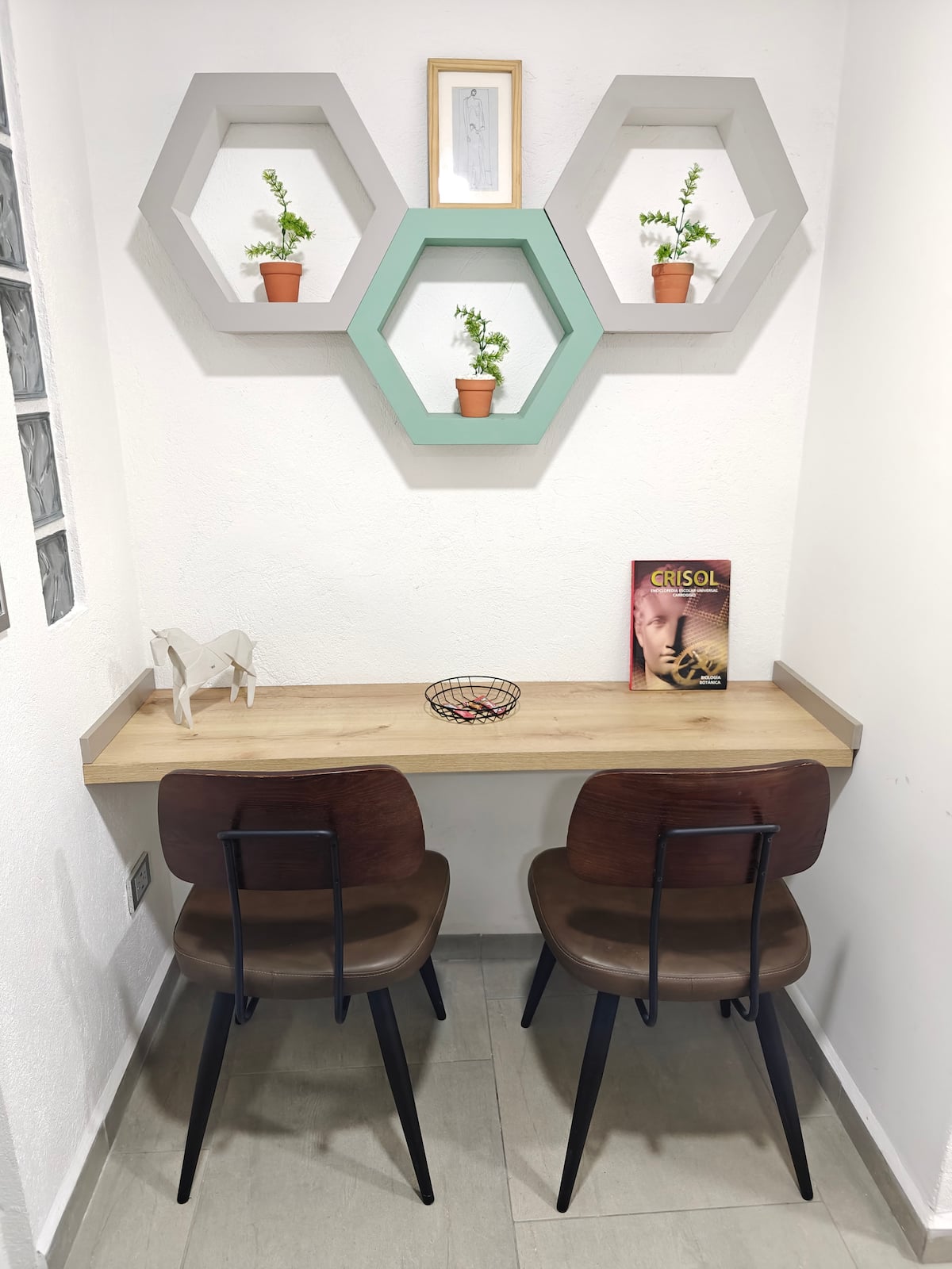 ¡Elegante refugio urbano*Ambiente para trabajar!