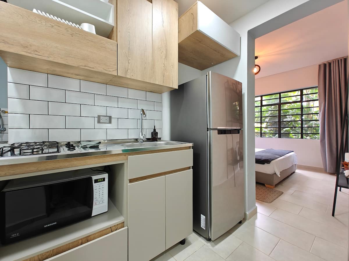 ¡Loft urbano moderno*Cocina abierta*Espacio de trabajo!