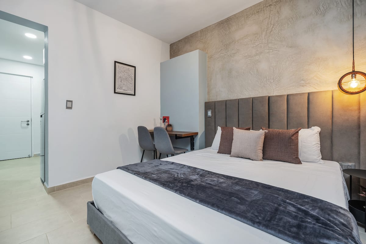 ¡Loft urbano moderno*Cocina abierta*Espacio de trabajo!