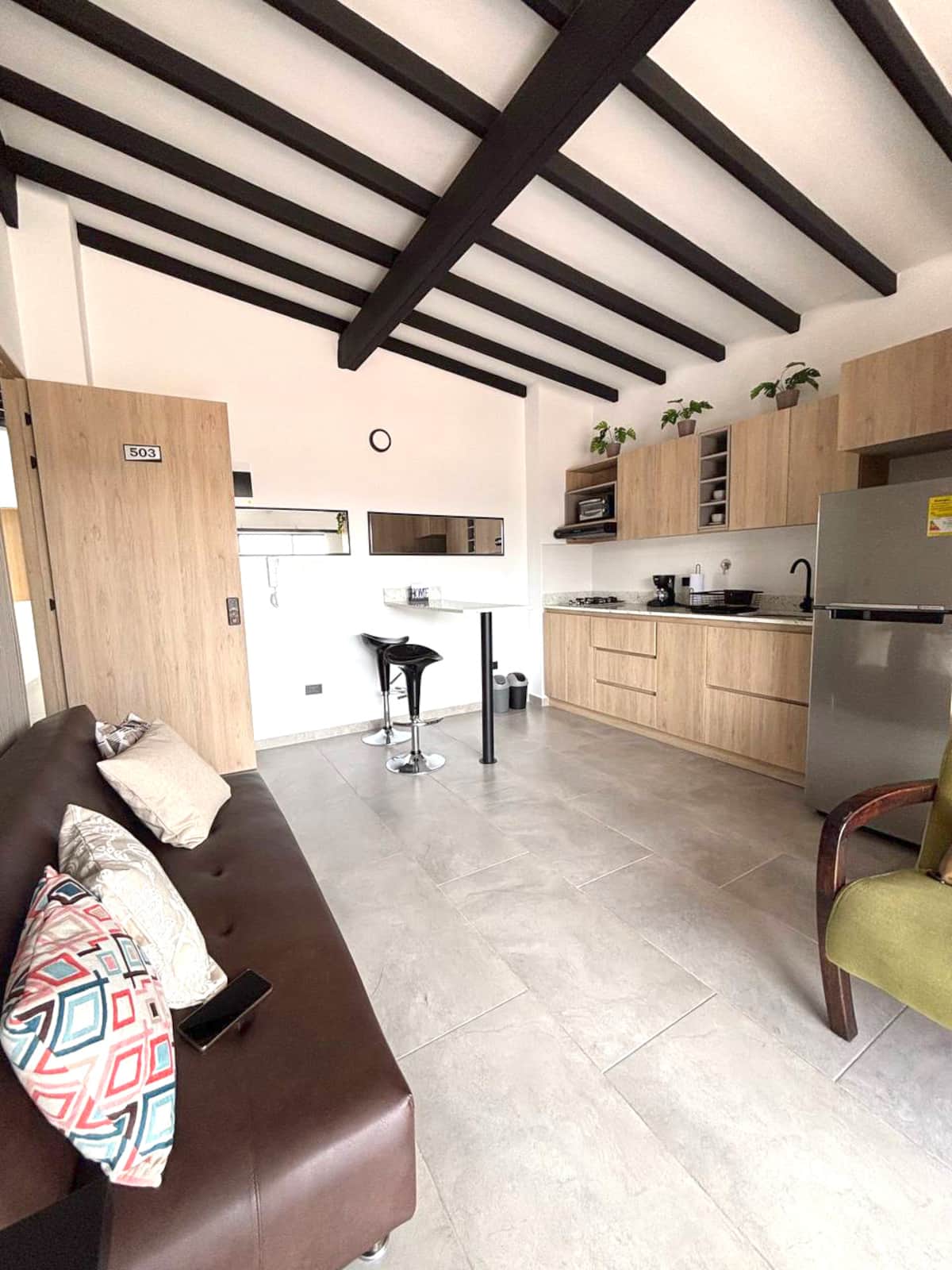 c503-Espectacular loft, ultimo piso, hermosa vista