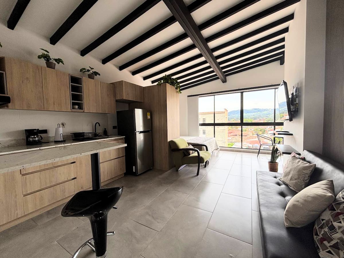 c503-Espectacular loft, ultimo piso, hermosa vista