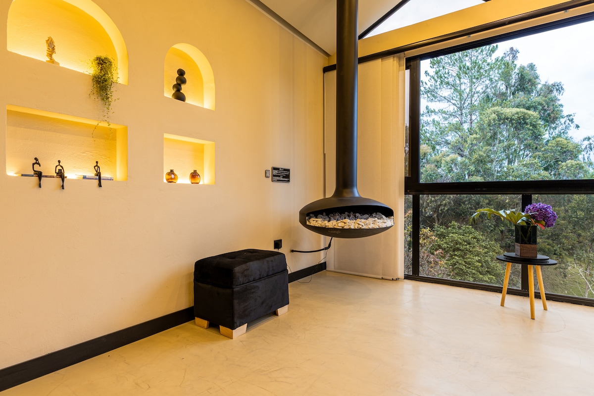 Cabaña Moderna de lujo | Jacuzzi y Spa