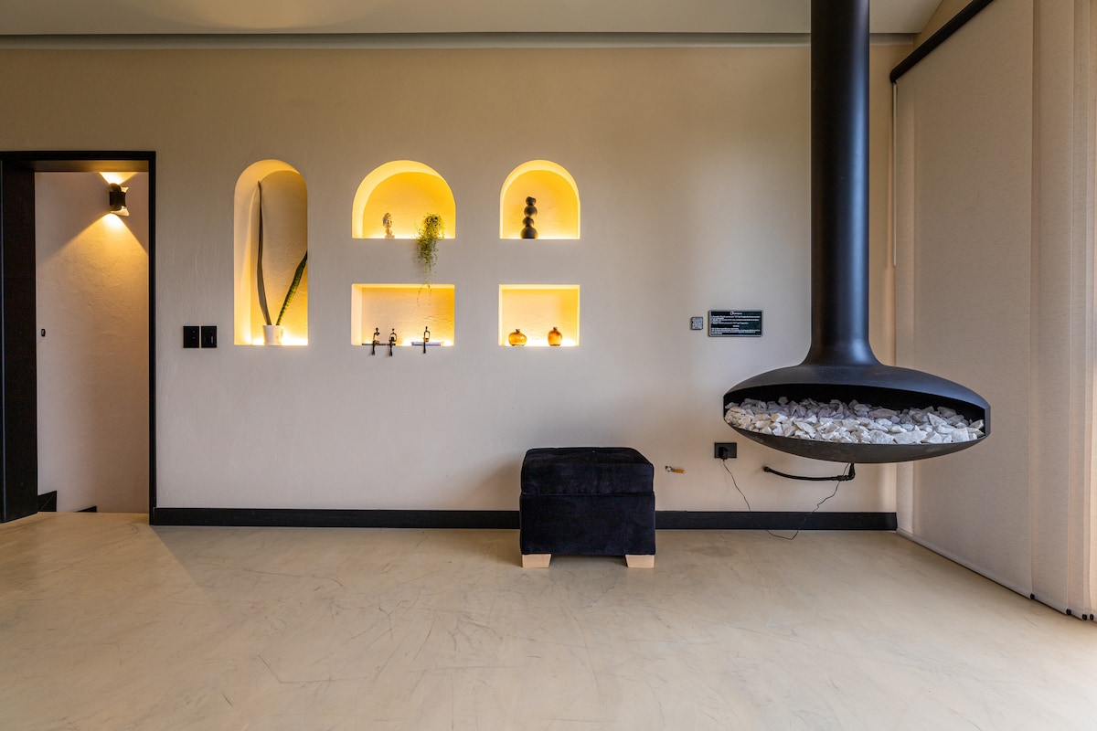 Cabaña Moderna de lujo | Jacuzzi y Spa