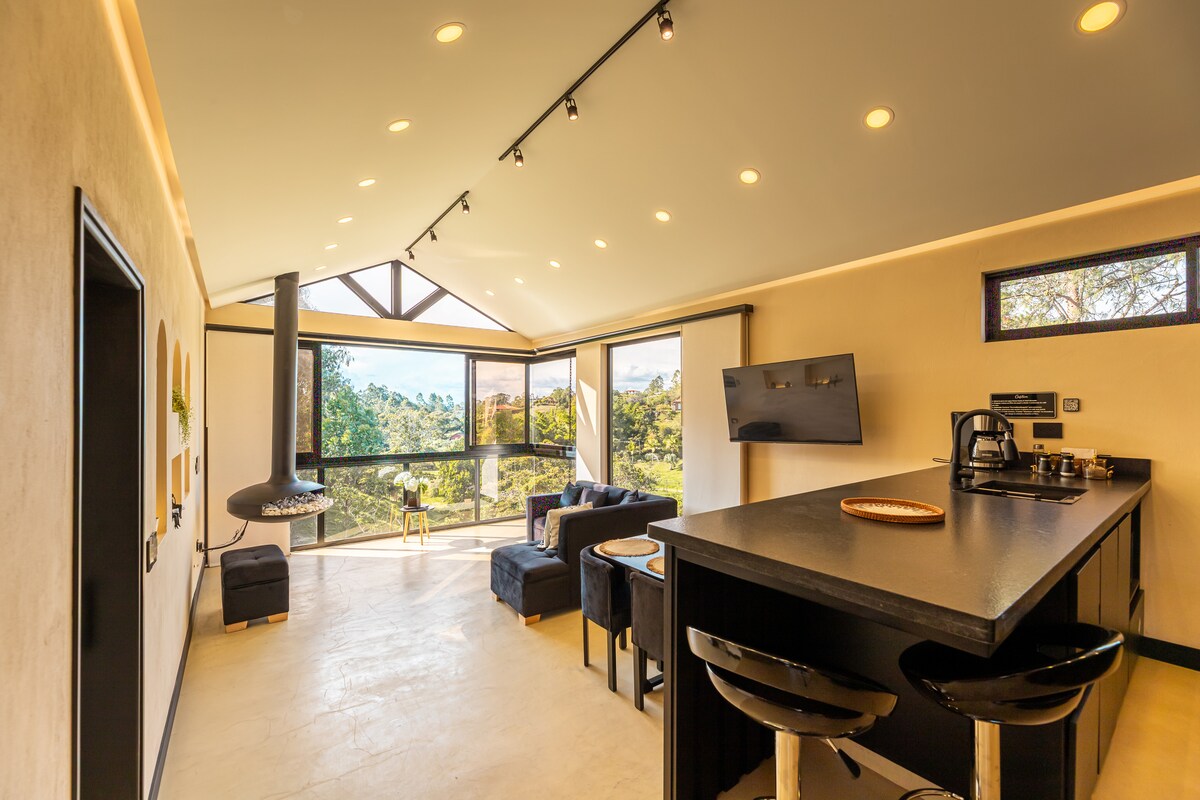 Cabaña Moderna de lujo | Jacuzzi y Spa