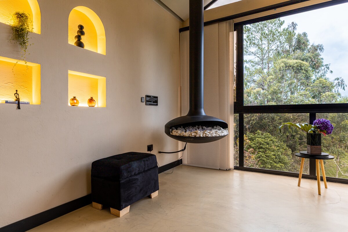 Cabaña Moderna de lujo | Jacuzzi y Spa