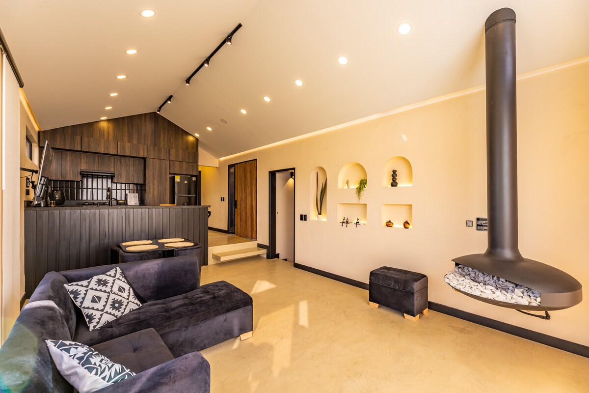 Cabaña Moderna de lujo | Jacuzzi y Spa