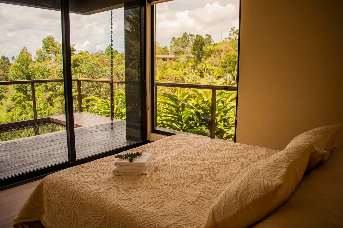 Cabaña Moderna de lujo | Jacuzzi y Spa