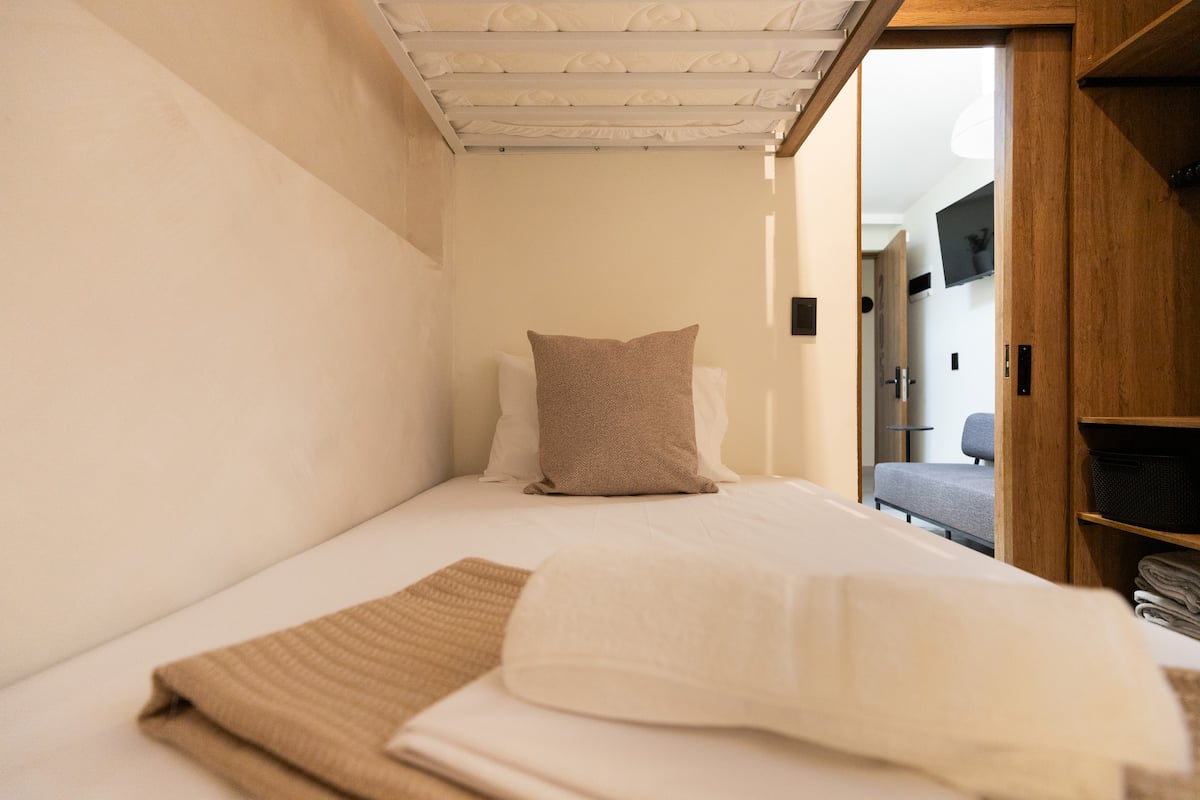 Refugio Zen | Camarote Sencillo + AC | Cocina