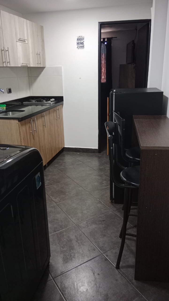 Aparta estudio totalmente amoblado y acogedor
