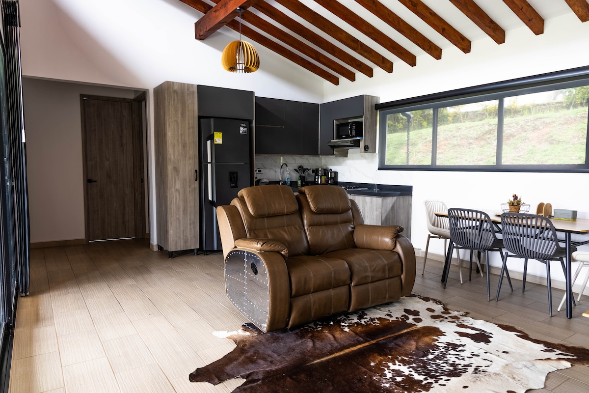 Casa moderna San Félix busca parapentes-miradores