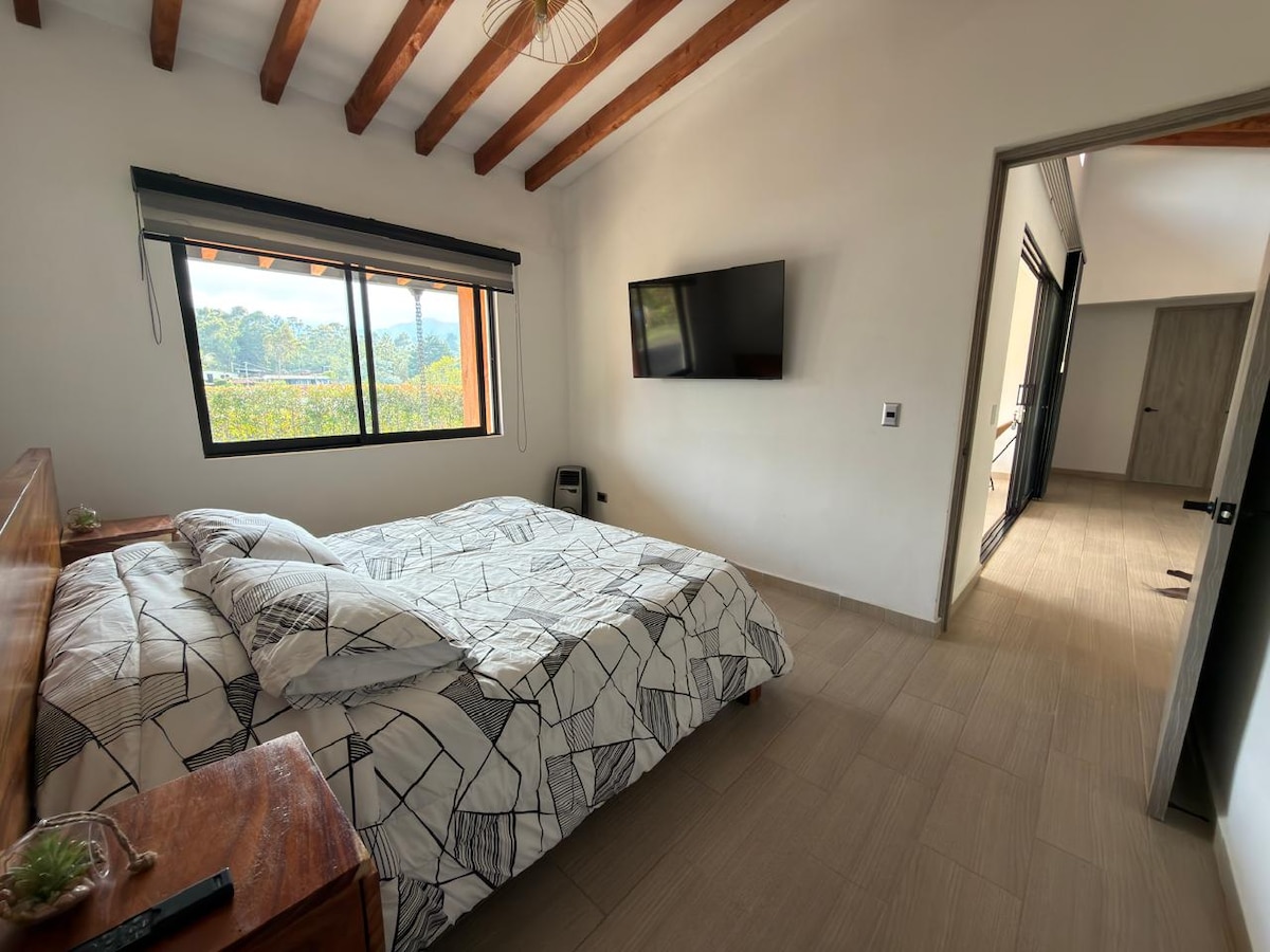 Casa moderna San Félix busca parapentes-miradores