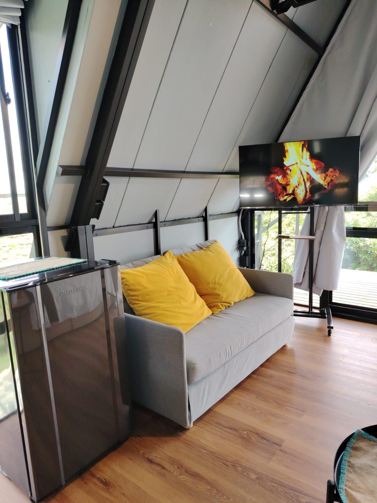 Cabaña A-frame , Naturaleza y confort