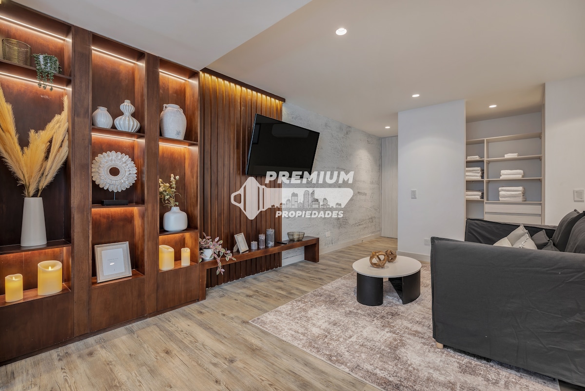 Jacuzzi privado • 1BR • Terraza • Laureles