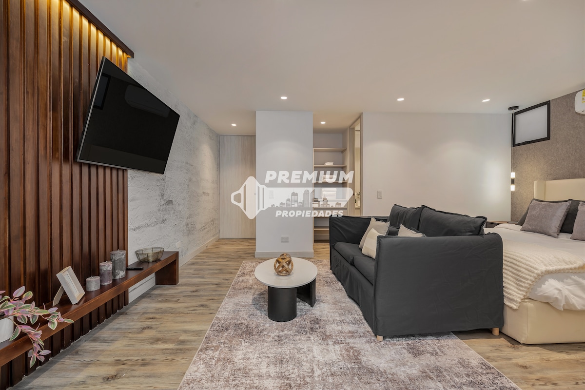 Jacuzzi privado • 1BR • Terraza • Laureles