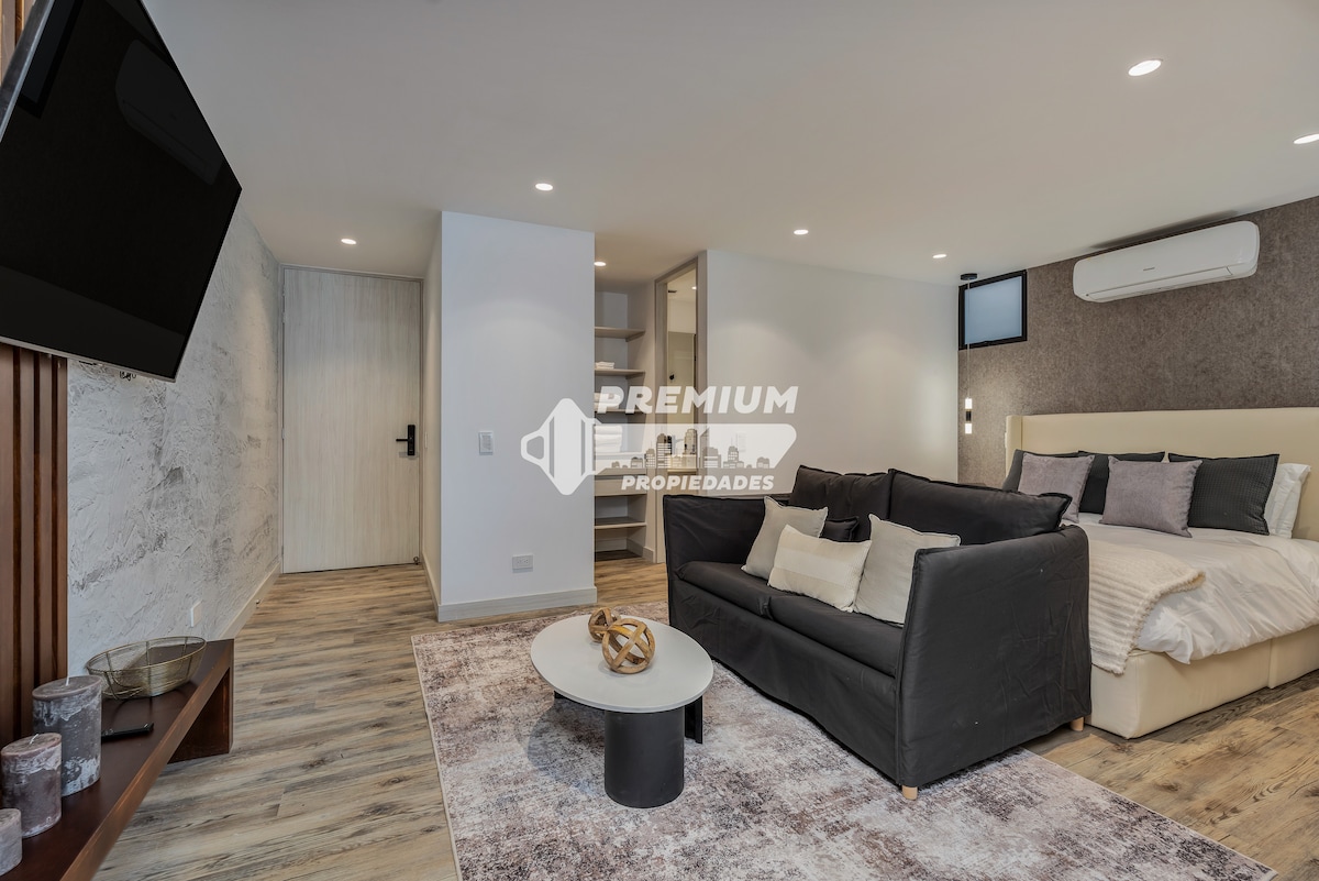 Jacuzzi privado • 1BR • Terraza • Laureles