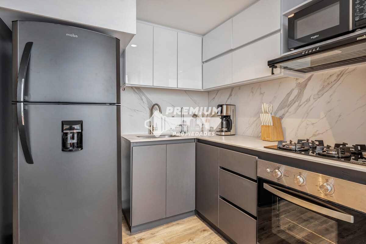 Jacuzzi privado • 1BR • Terraza • Laureles