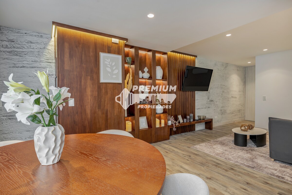 Jacuzzi privado • 1BR • Terraza • Laureles