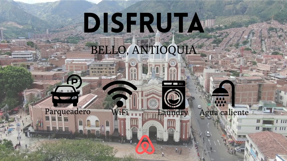 ¡NUEVO! Apto3 + Lavandería + WiFi + TV @Bello, Antioquia