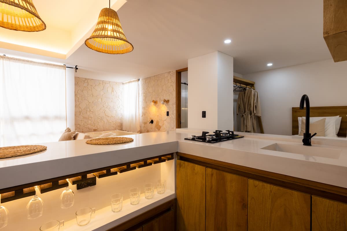 Loft artesanal con jacuzzi privado 703