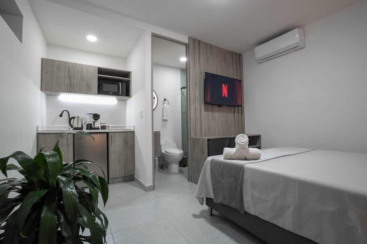 Estancia ejecutiva | Laureles | Ventilador | Cocina