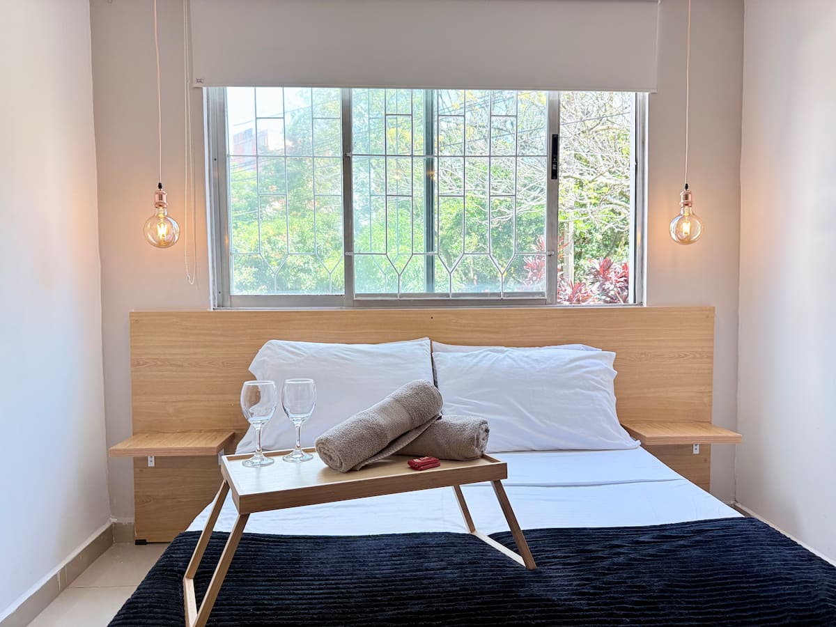 Apartamento loft + cocina + wifi + TV + lavandería en Medellín