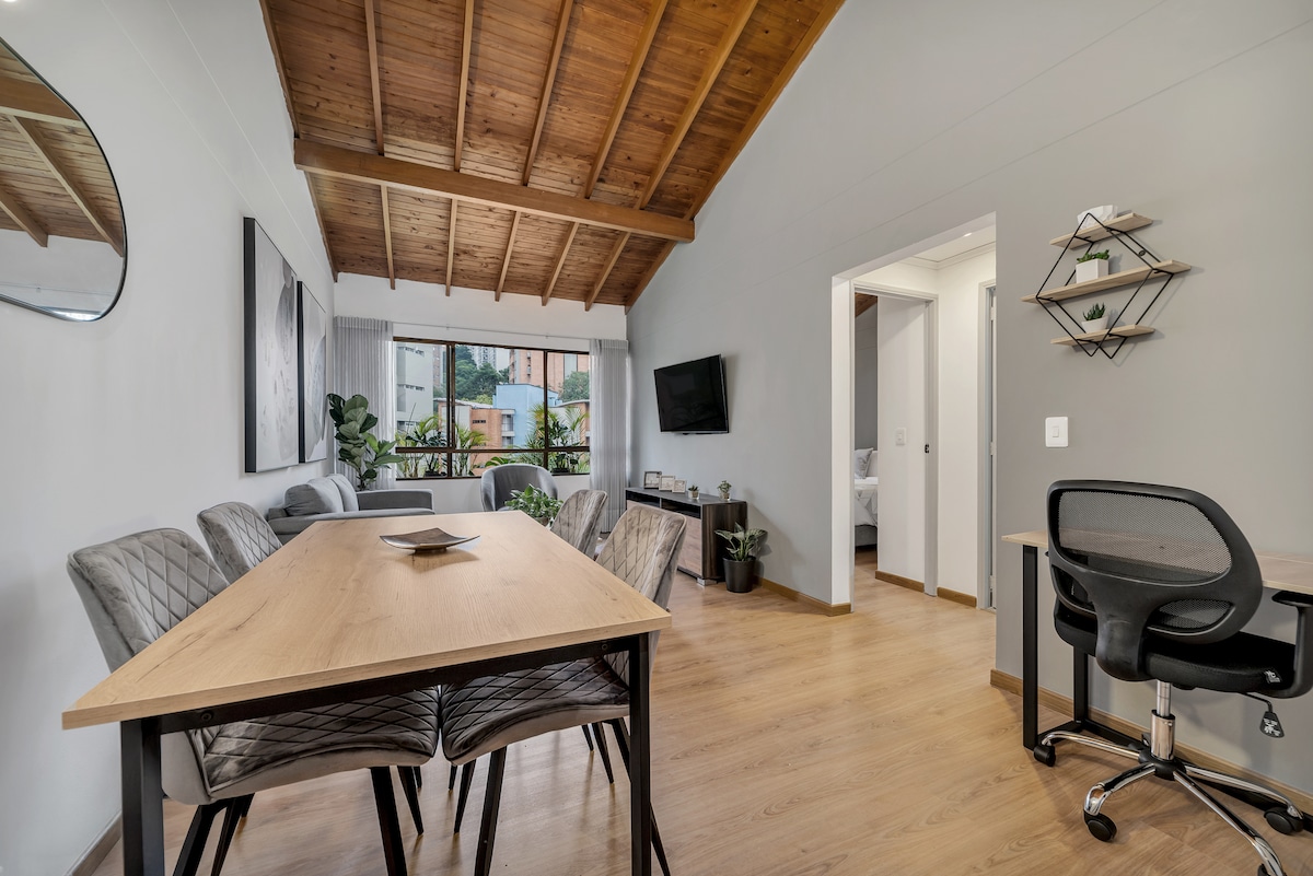 Acogedor hogar con aire acondicionado | Cerca de Provenza y zona tranquila
