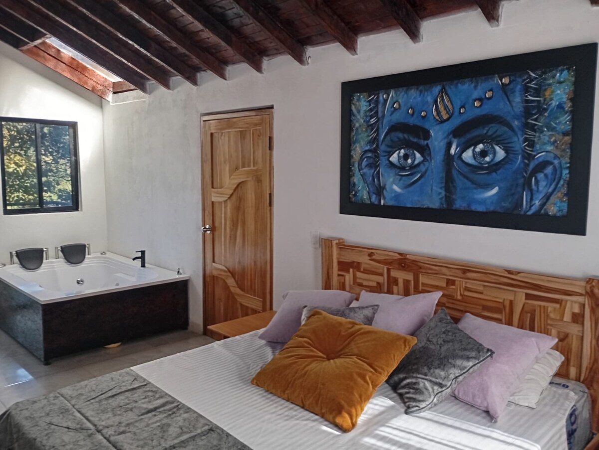 Acogedora Cabaña el santuario